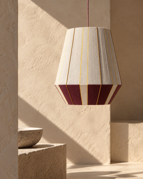 KASOS sculptural pendant lamp by HOMMETRY